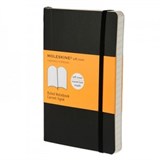 Записная книжка "Classic Soft" (в линейку), Moleskine, Pocket, черный (арт. QP611) - фото 12281