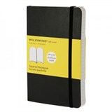 Записная книжка "Classic Soft" (в клетку), Moleskine, Pocket, черный (арт. QP612) - фото 12296