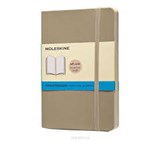 Записная книжка "Classic Soft" (в точку), Moleskine, Pocket, бежевый (арт. QP614G4) - фото 12734