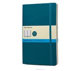 Записная книжка "Classic Soft" (в точку), Moleskine, Large, бирюзовый (арт. QP619B6) - фото 12741