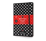 Записная книжка "Disney-2" (в линейку), Moleskine, Large, Minnie Mouse, черный (арт. LEDIBQP060) - фото 12744