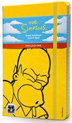 Записная книжка "The Simpsons" (в линейку), Moleskine, Large, желтый (арт. LESIQP060) - фото 12766